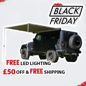 ** BLACK FRIDAY DEAL ** FREE LED Lighting, Ventura 2.5M Side Awning   FREE Shipping