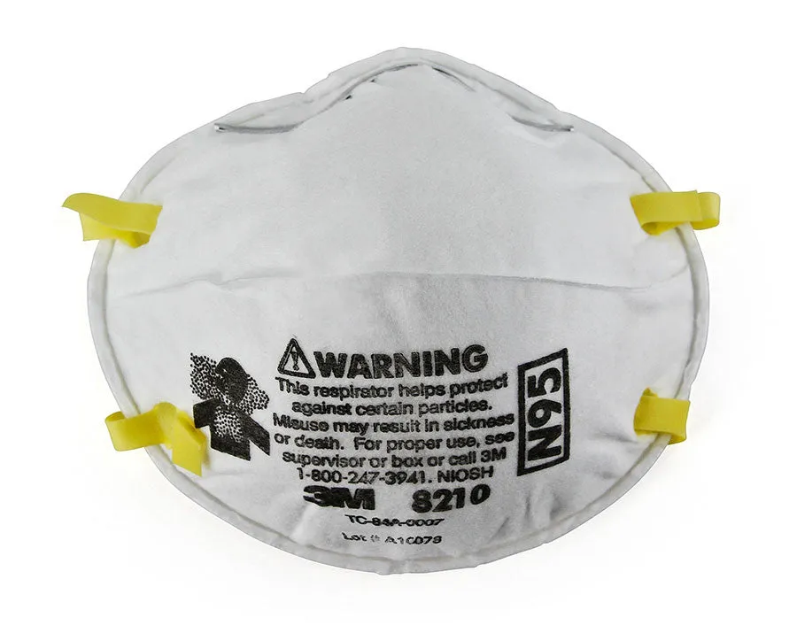 3M N95 Particulate Respirators #8210 (#604)