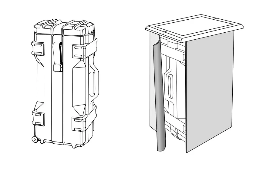 4100 Pop-Up Express Case