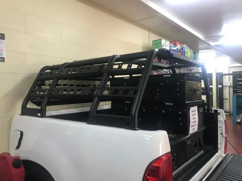 Adjustable Expedition Load Bed Rack Frame System for Toyota Hilux 2016 