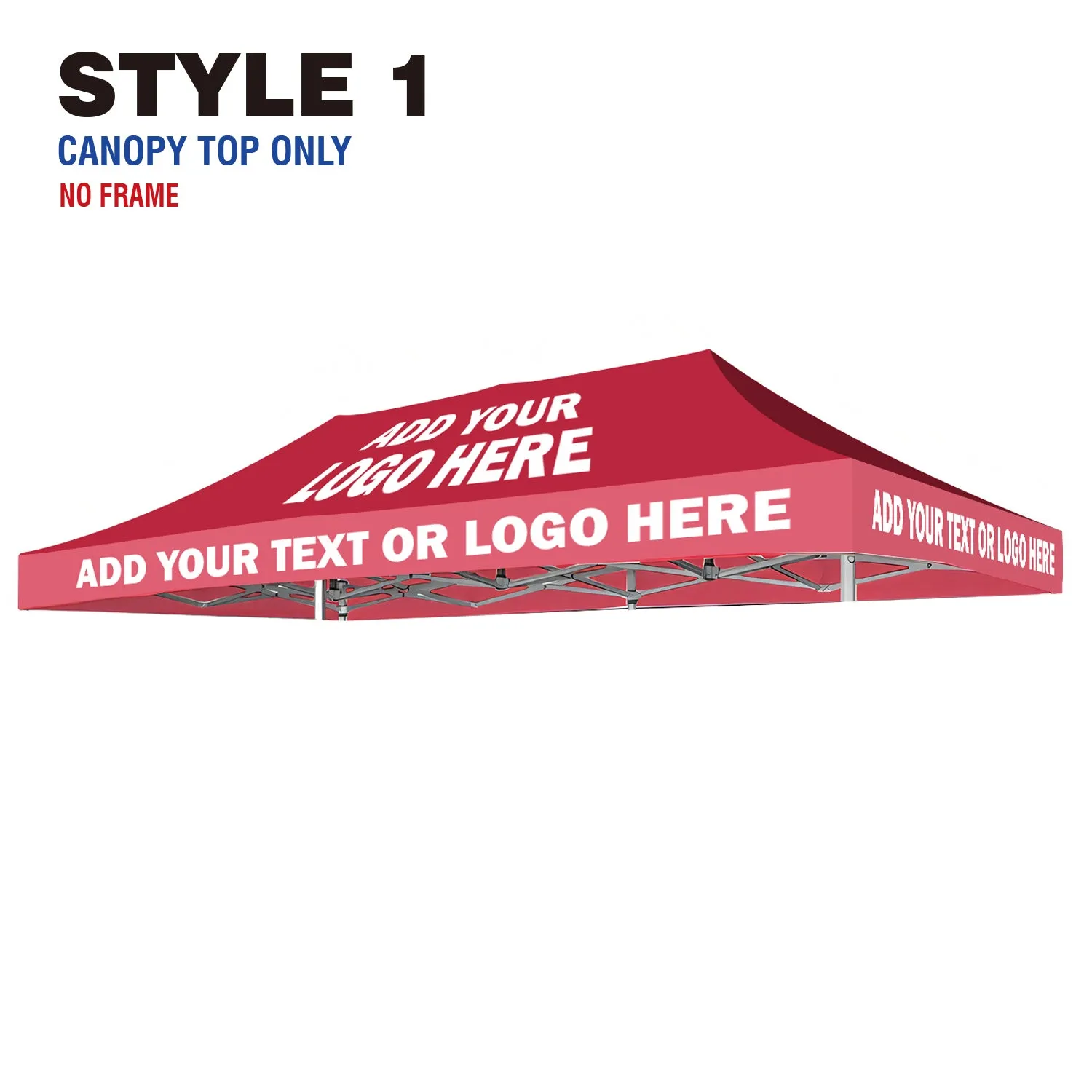 American Phoenix 10 x 20 Custom Canopy with Your Logo Graphics