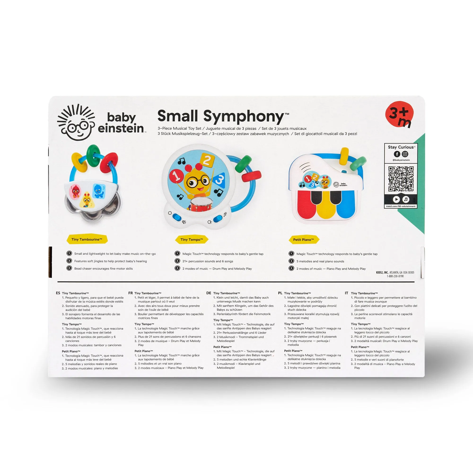 Baby Einstein - Small Symphony™ 3-Piece Musical Toy Set