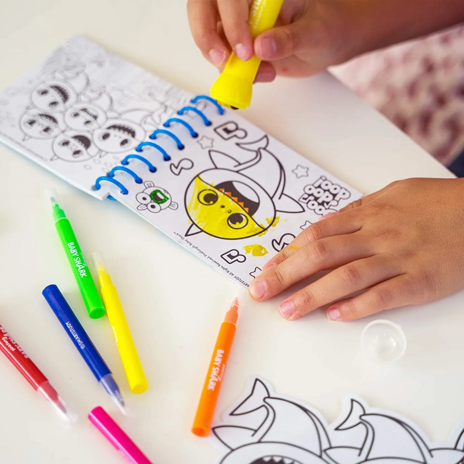 Baby Shark Coloring Activities