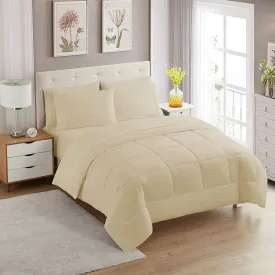 Beige Study Bed Set