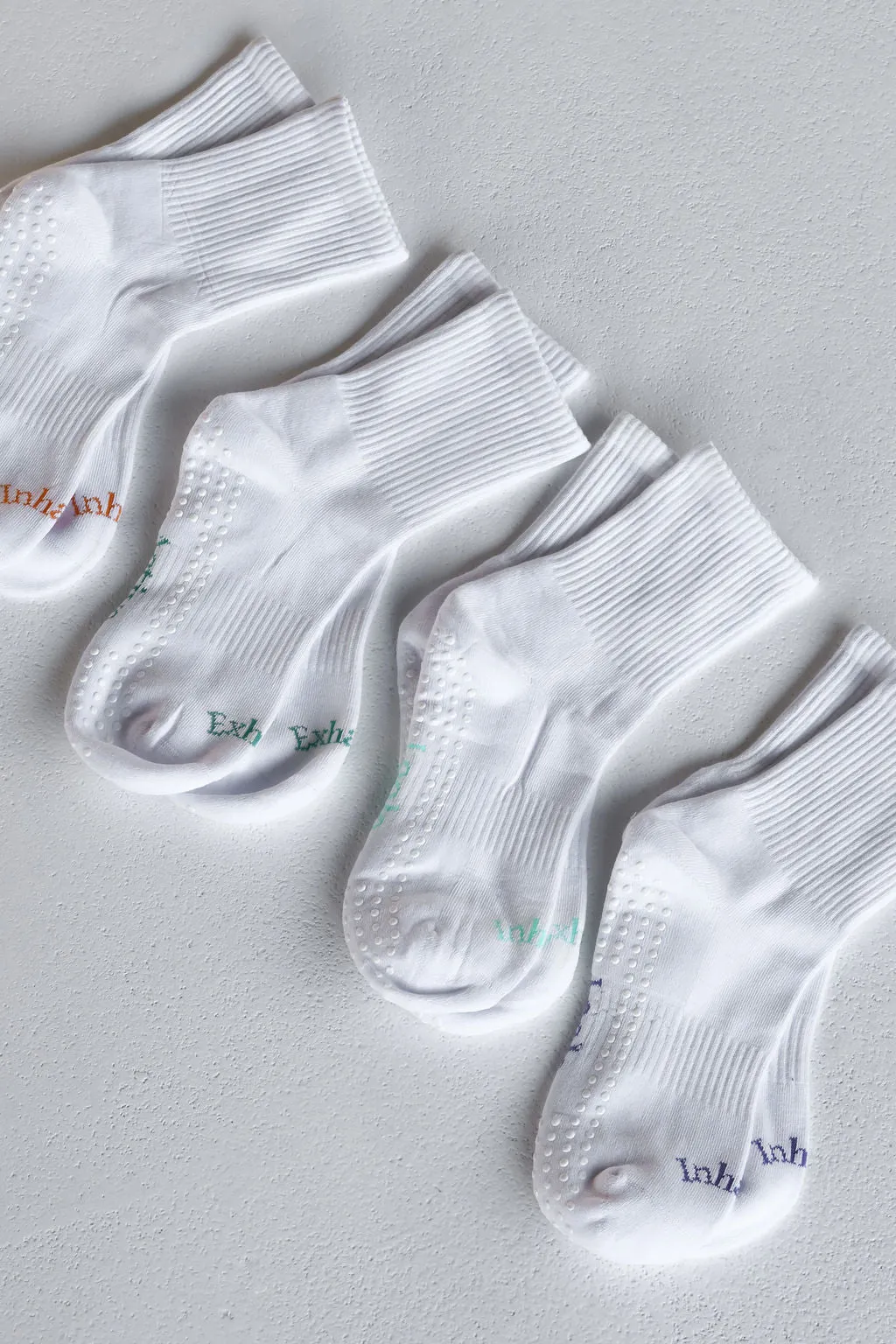 Breathe Grip Socks - Tangelo