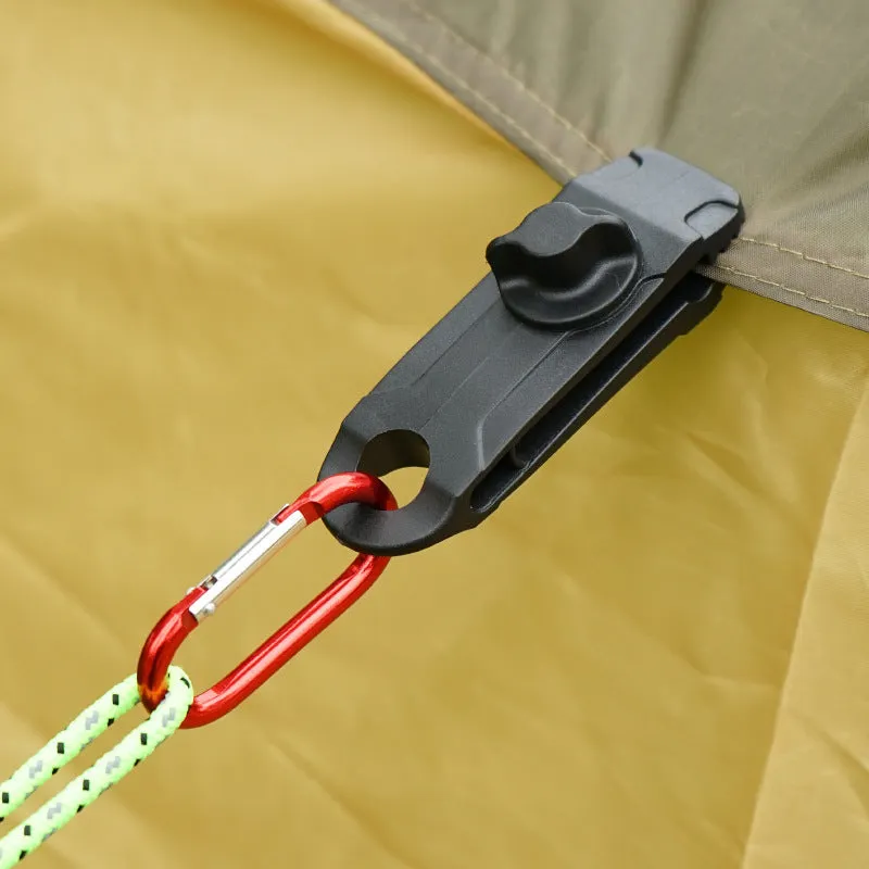 Camping Tent Hooks Tarp Clip Anchor Tents Parts Outdoor Hiking