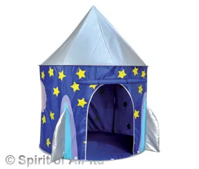 Childrens Pop Up Tent Space Rocket