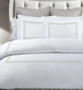 Dea MANAROLA Luxury Italian Coverlet and Pillow Shams