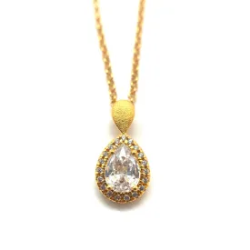 Elegant Pear Shaped Pendant