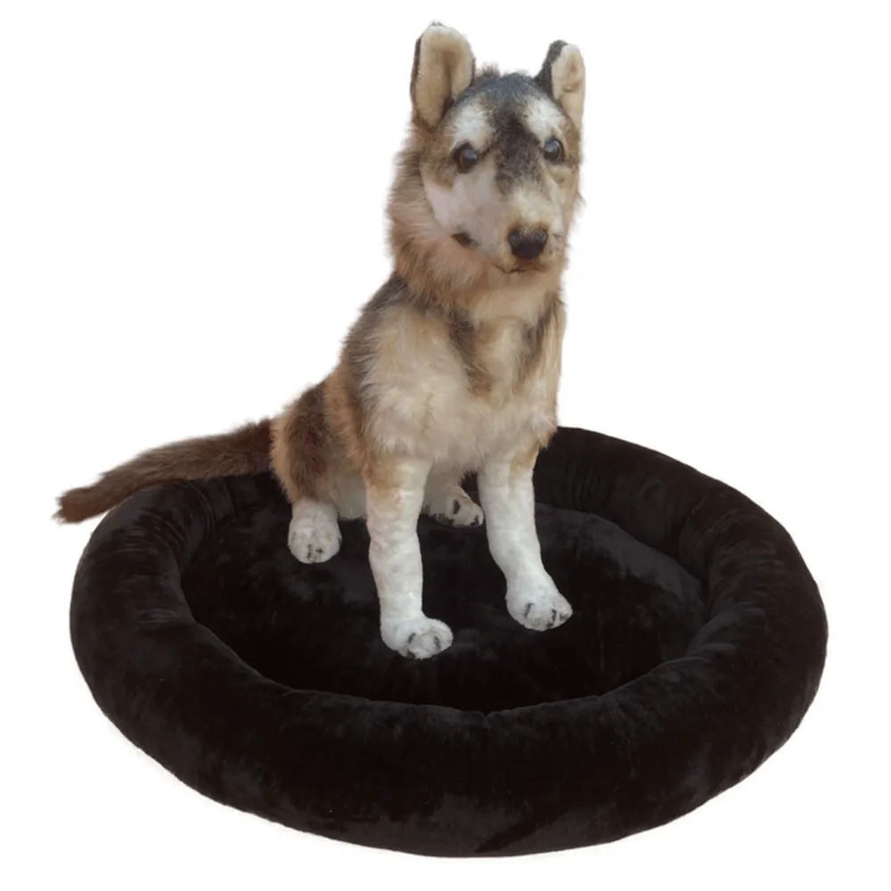 Fluffy's Luxurious Deluxe Soft Bed Washable Sofa Round Cushion for Dogs and Cats