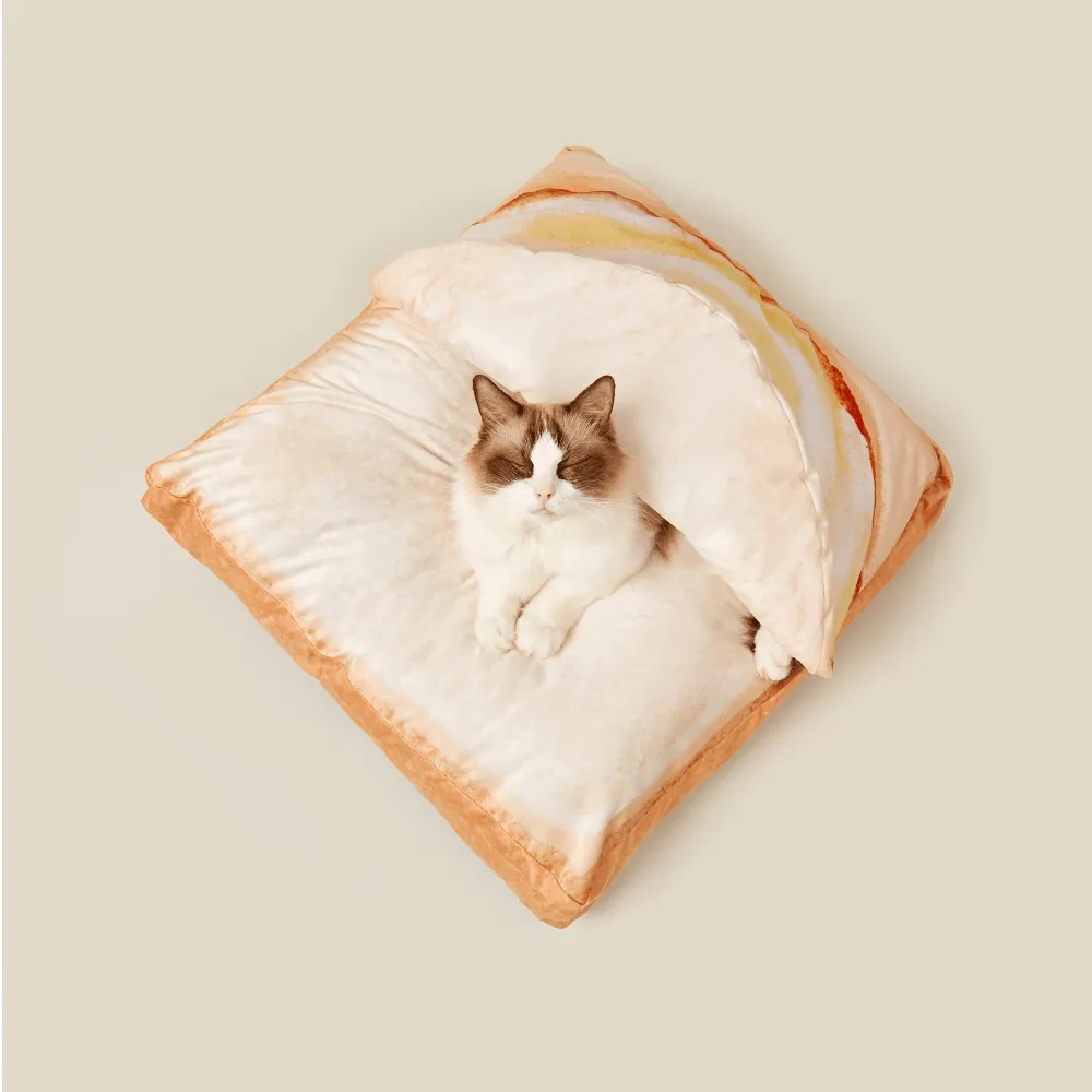 Fofos Toast Bed for Dogs and Cats