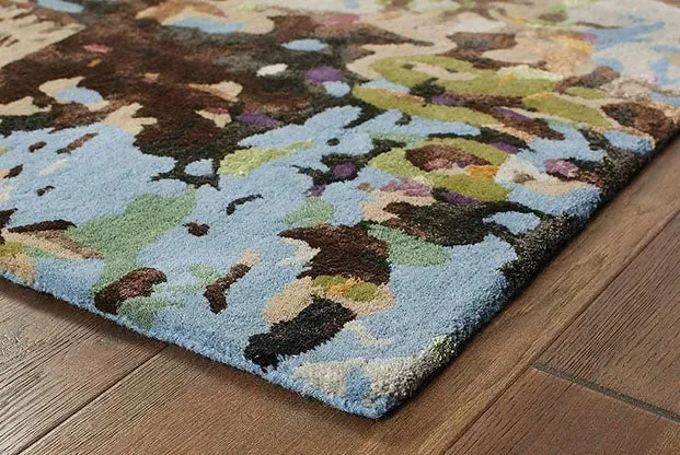 Galaxy 21902 Blue/ Multi Rug