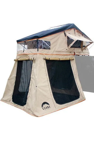 Guana Equipment Wanaka 72" Roof Top Tent with XL Annex