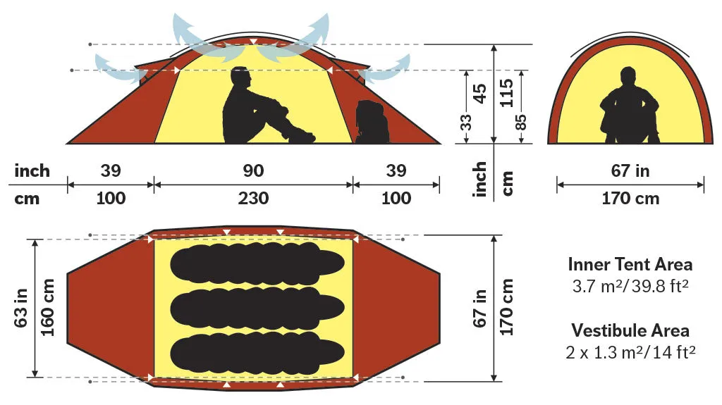 Hilleberg Saivo Hiking Tent