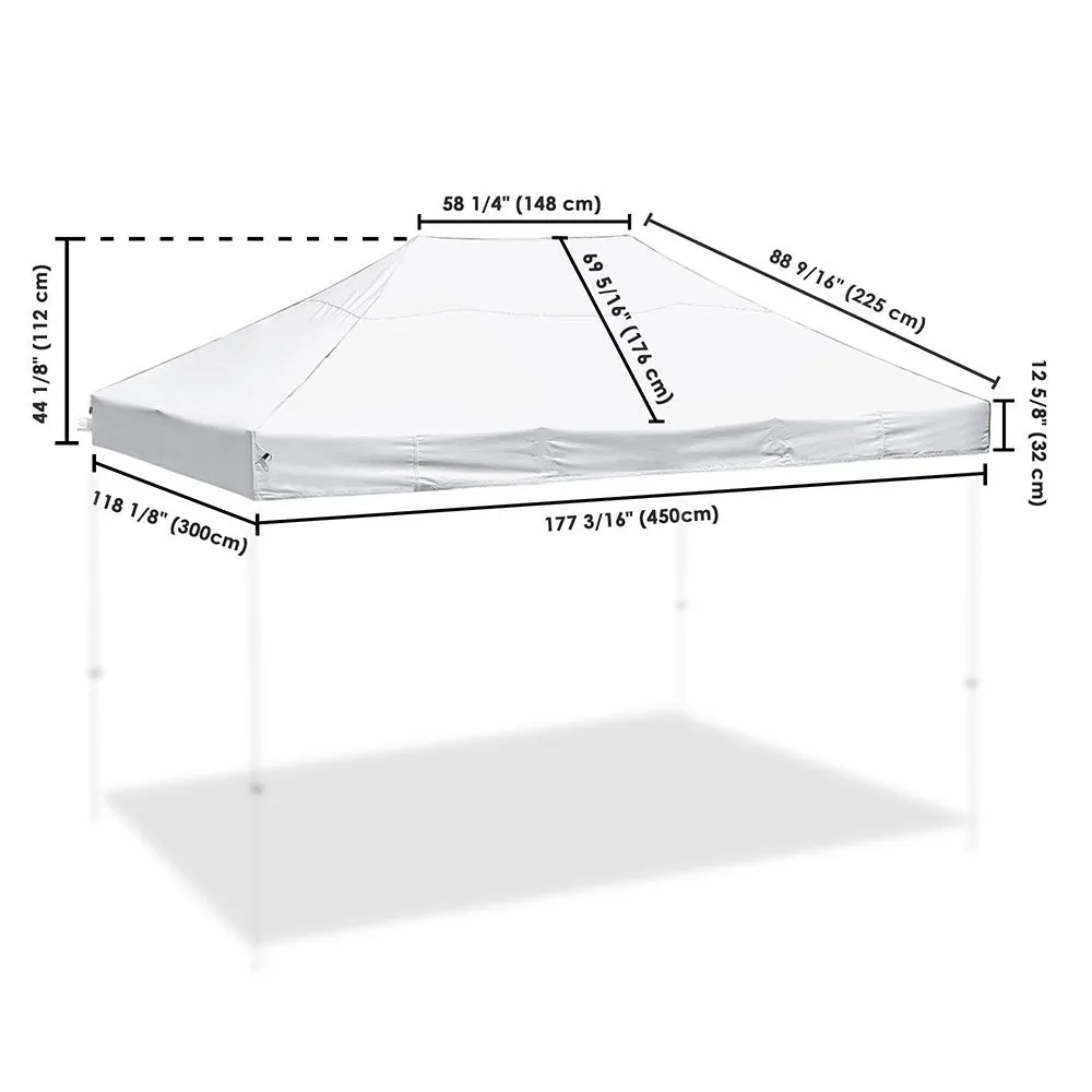 InstaHibit Canopy Replacement 10x15 Pop Ups CPAI-84 FireRetardant