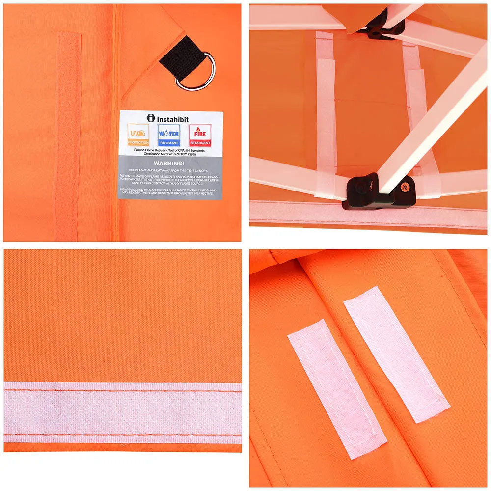 InstaHibit Canopy Replacement 10x15 Pop Ups CPAI-84 FireRetardant