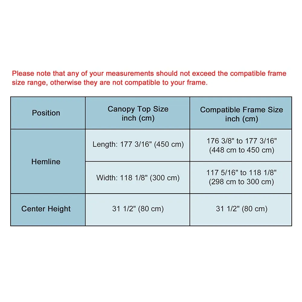 InstaHibit Canopy Replacement 10x15 Pop Ups CPAI-84 FireRetardant