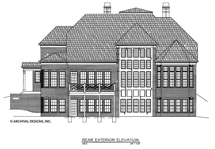 Luxurious 4-Bedroom Family Home Plan with Luxury Features and Ample Space