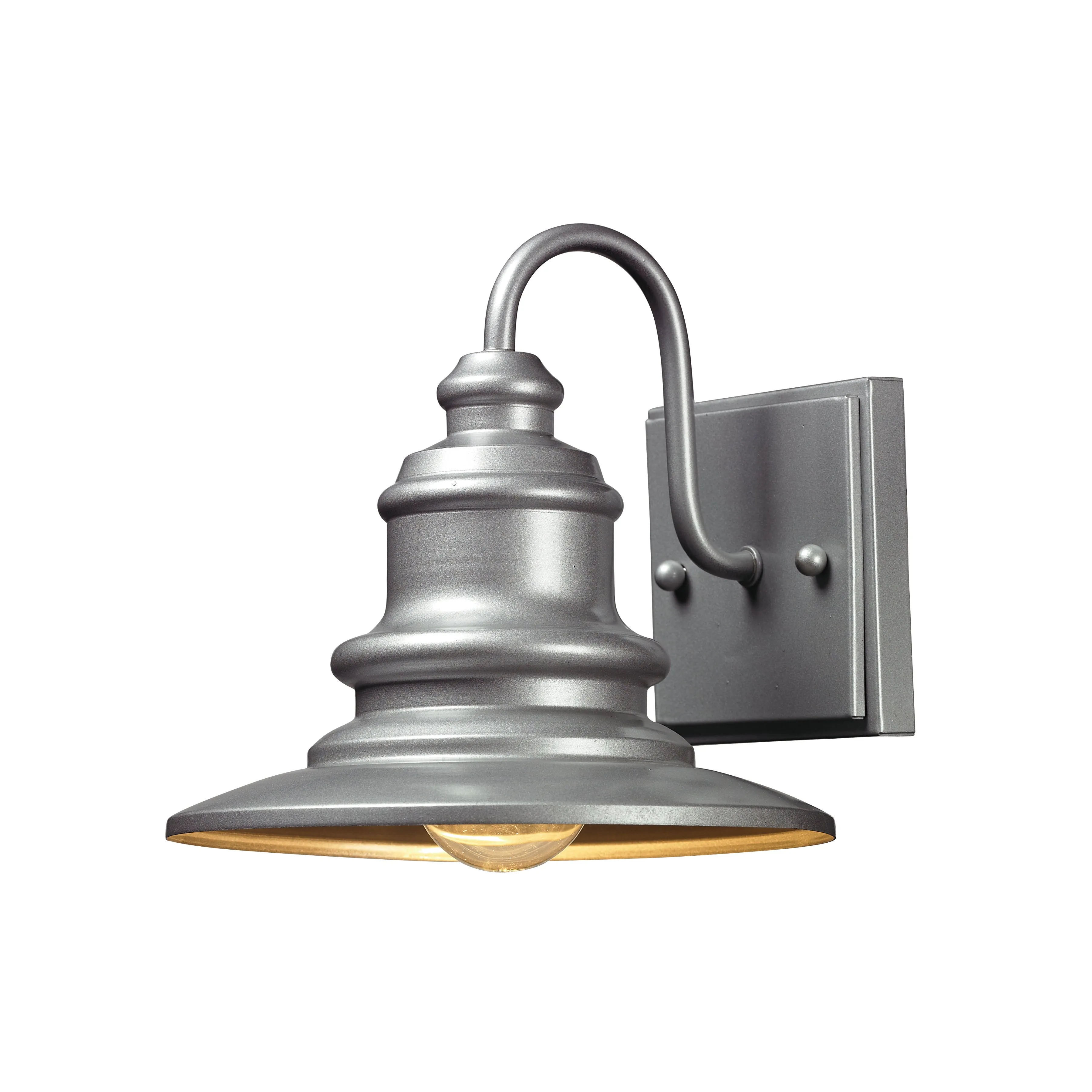 Marina 8" 1 Light Sconce in Matte Silver