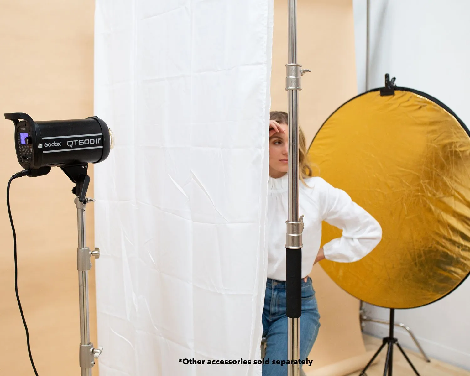 Medium White Photography Light Diffuser Sheet (3.6m x 1.5m)