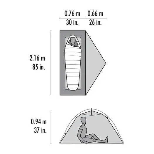 MSR Hubba Hubba 1-Person Backpacking Tent