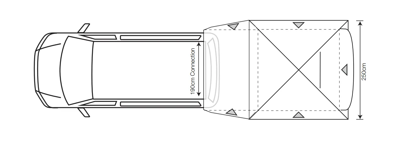 Outdoor Revolution Cayman Tail Driveaway Awning (F/G)