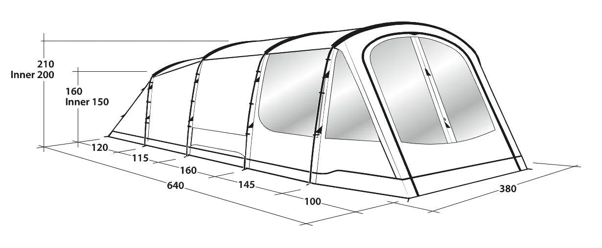 Outwell Tent Norwood 6