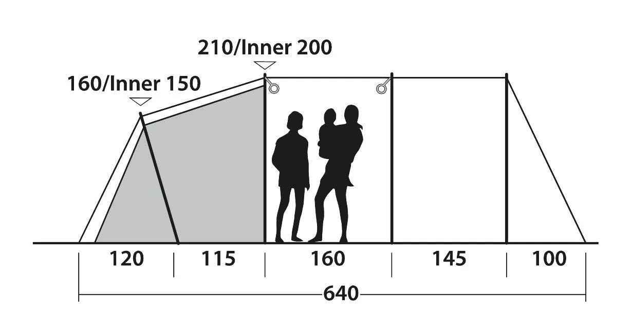 Outwell Tent Norwood 6