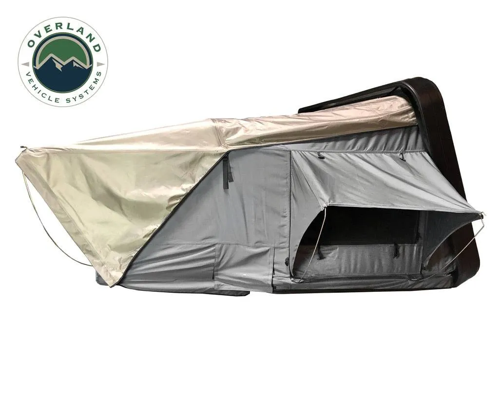 Overland Vehicle Systems Bushveld Hard Shell Roof Top Tent - 4 Person  | Universal