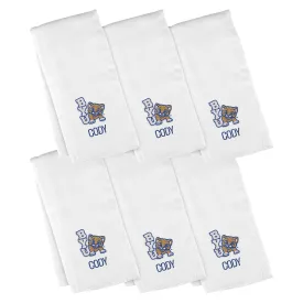 Personalized Brigham Young Cougars Youth 6-Pack Burp Cloths