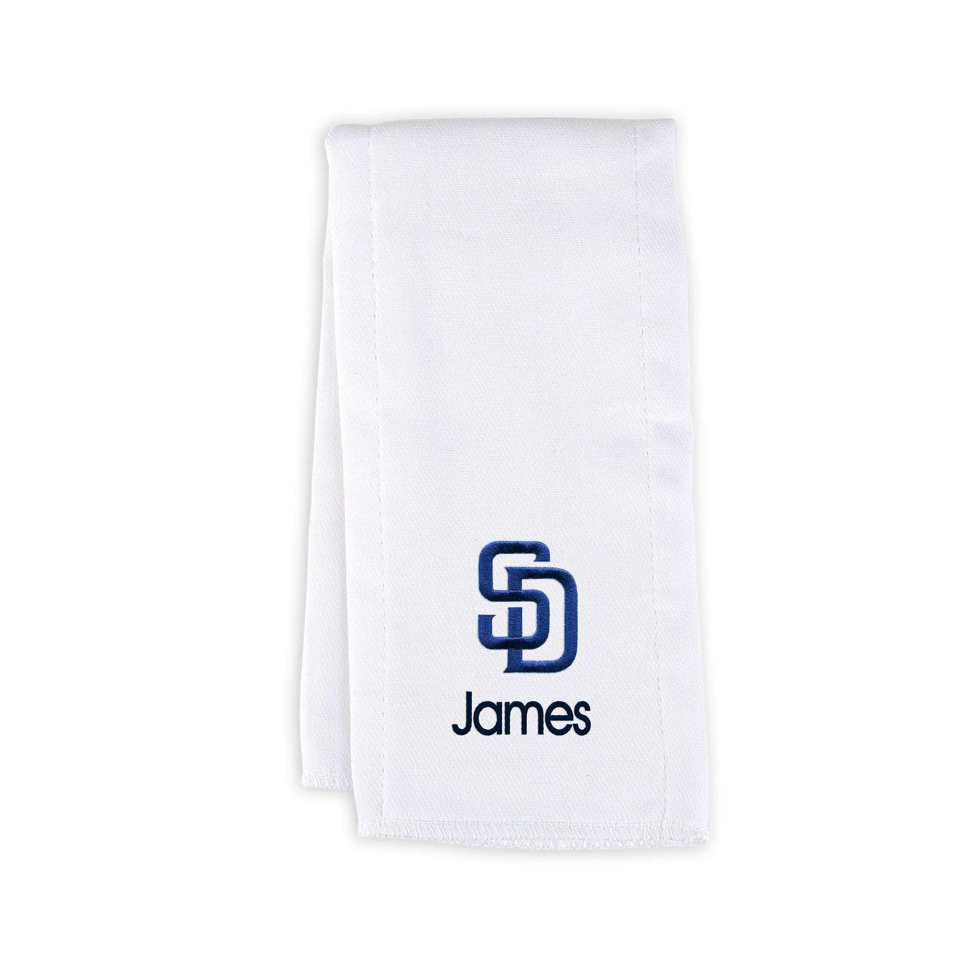 Personalized San Diego Padres Burp Cloth