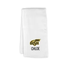 Personalized Wichita State Shockers Wheat Burp Cloth