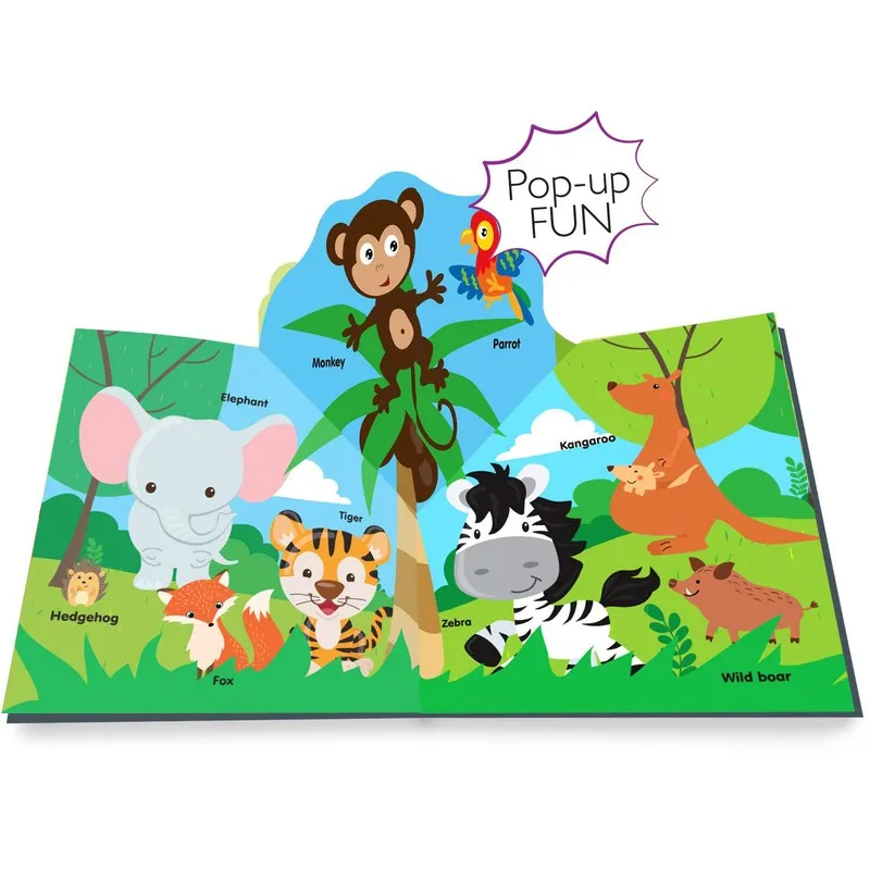 Pop-up Fun Book: Interactive Pop Up Book for Children