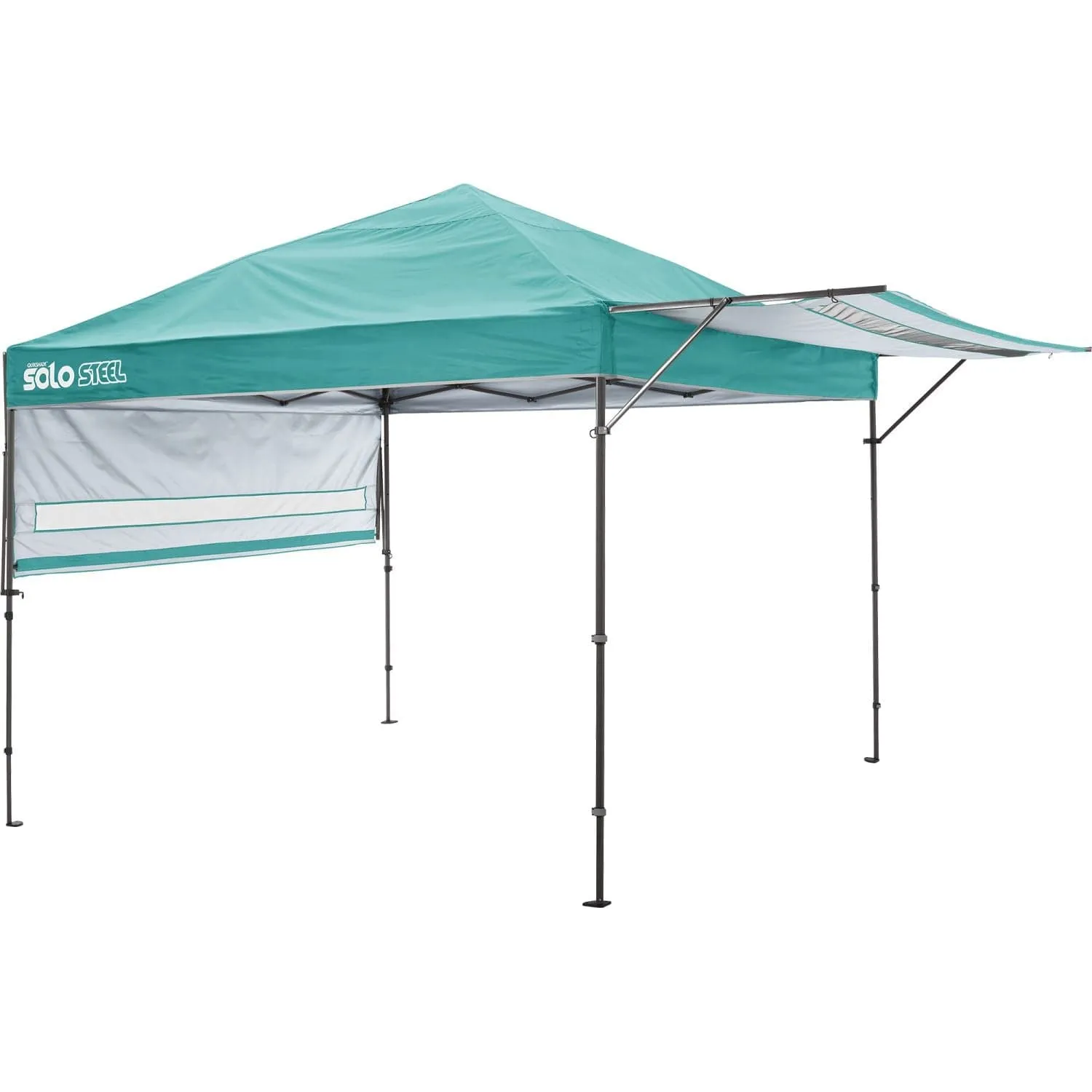 Quik Shade | Solo Steel 170 10' x 17' Straight Leg Canopy - Turquoise