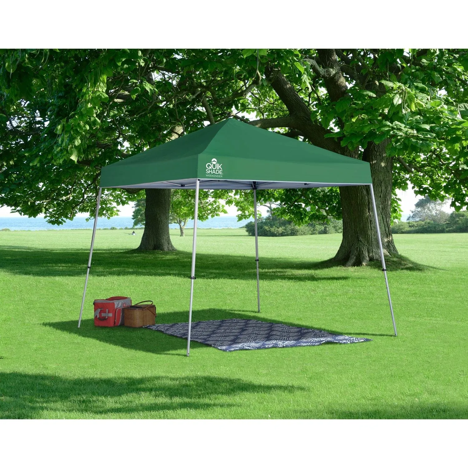 Quik Shade | Weekender Elite Weekender Elite WE64 10' x 10' Slant Leg Canopy - Green