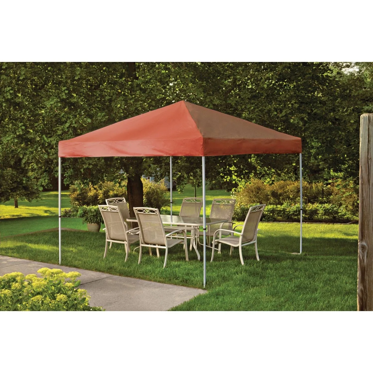 ShelterLogic | Pop-Up Canopy HD - Straight Leg 12 x 12 ft. Terracotta