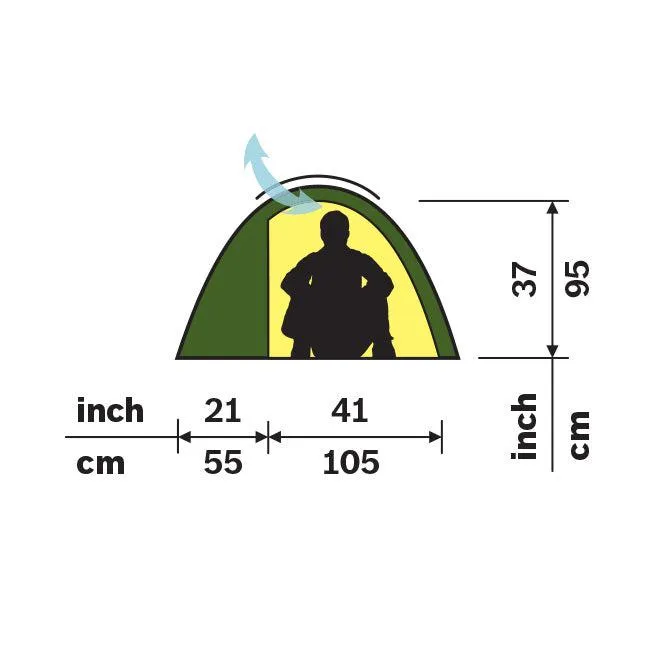 Soulo 1 Person Tent - Red Label