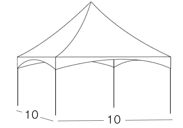 Tent [Frame - 10 x 10 High Peak Tent]