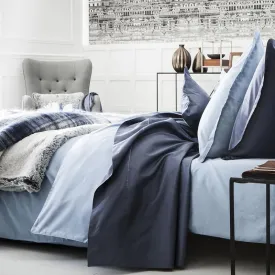 Teo Slate Blue Bedding by Alexandre Turpault