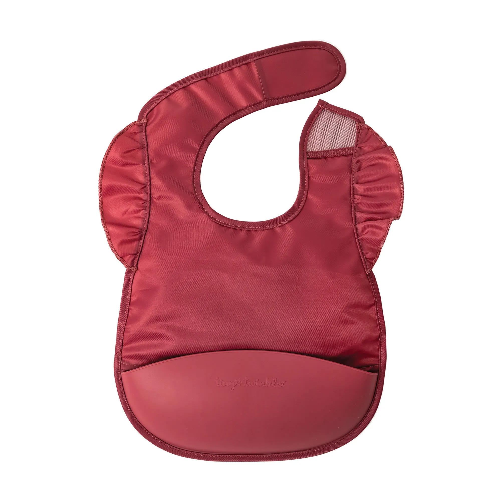 Tiny Twinkle - Silicone Pocket Bib Ruffle