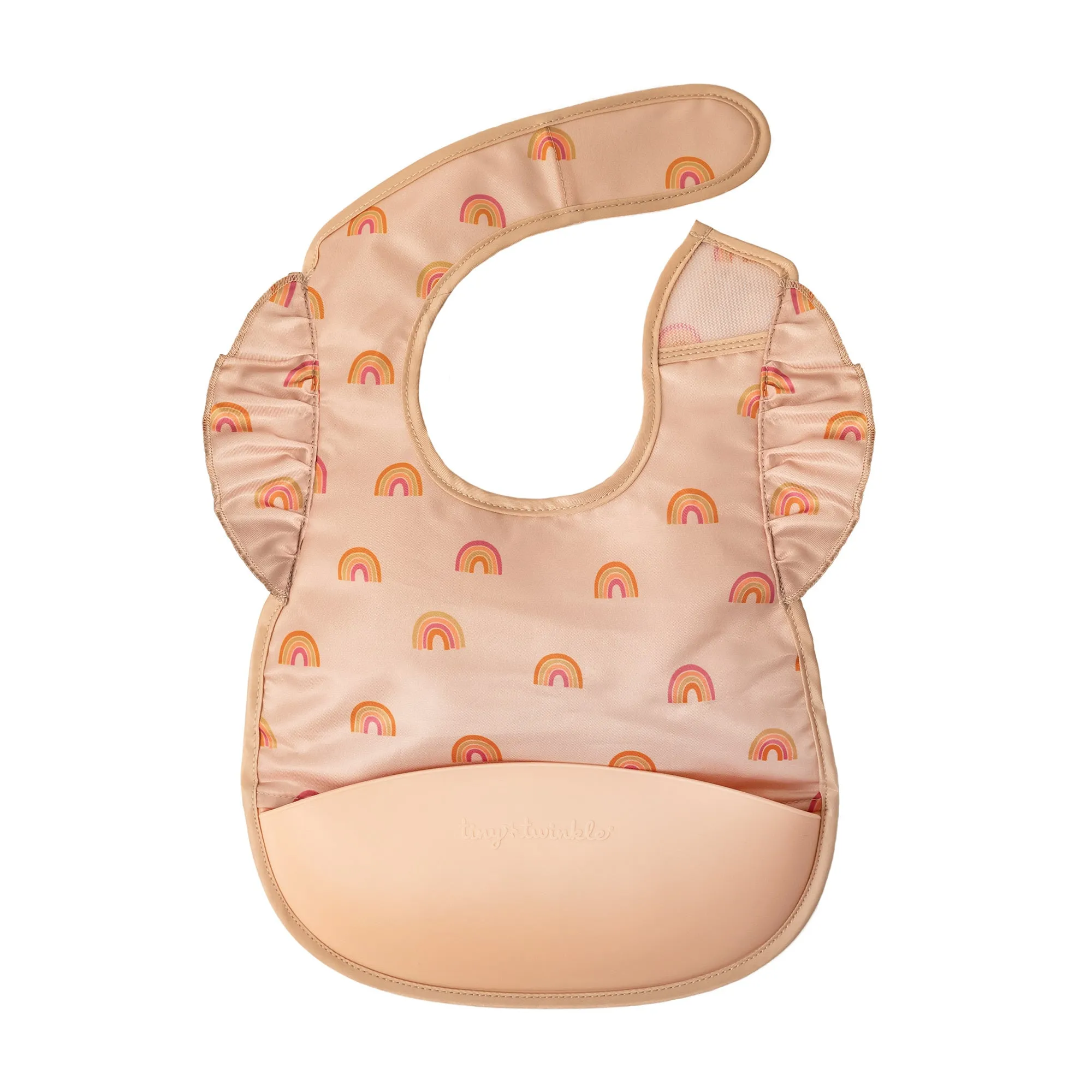 Tiny Twinkle - Silicone Pocket Bib Ruffle