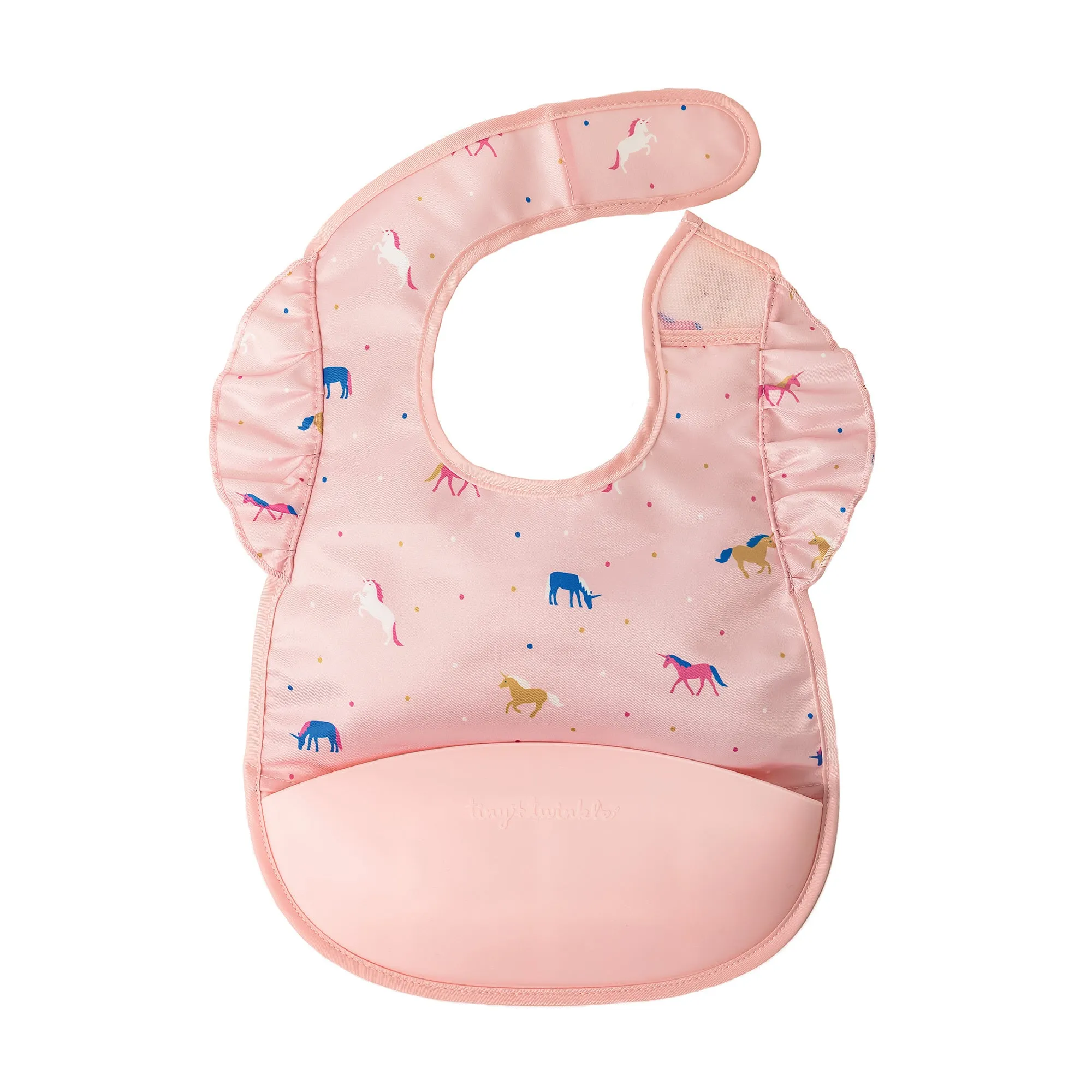 Tiny Twinkle - Silicone Pocket Bib Ruffle