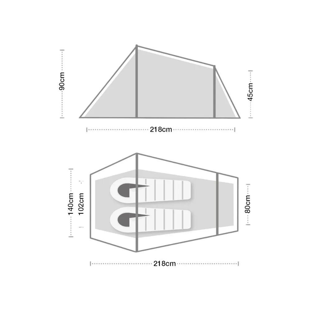 Wild Country Coshee 2 V2 Tent - 2 Man Tent